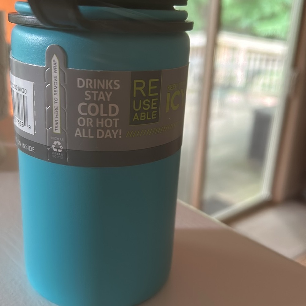 FIFTY/FIFTY Double-Wall Vacuum-Insulated 18/8 Stainless Steel Bottle 12 oz. - Picture 5 of 6